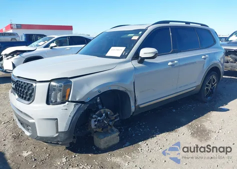 2023 Kia Telluride Sx X-Line z USA, uszkodzony, nr VIN 5XYP5DGC0PG368237